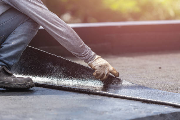 Professional Basement Waterproofing technician working in Dalton, GA